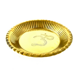 OM Brass Thali (Pital Thali)