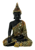 Decorated Buddha - Black and Gold