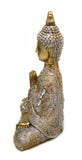 Meditating Buddha - Gold & Sparkling