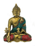 Brass & Tile Work Buddha