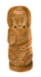 Blessing Buddha - Light Wood