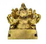 Brass Ridhi Sidhi Ganesha