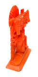 Marble Saffron Panch Mukhi Hanuman